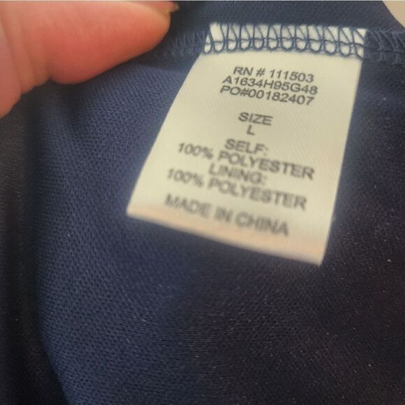 C Size L Polka Dots Wrap Shorts Elastic Waist Women's Maxi DressCondition : New - Picture 4 of 12